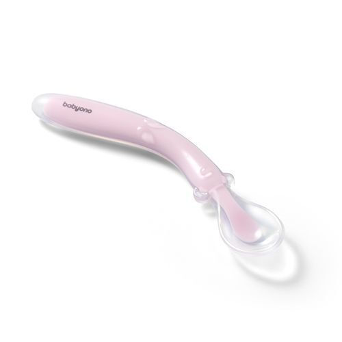 Babyono Linguriță pentru bebeluși din Silicon Roz 1c7dc7c95756