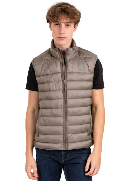 Vcode Herren Jacke Lässig Beige