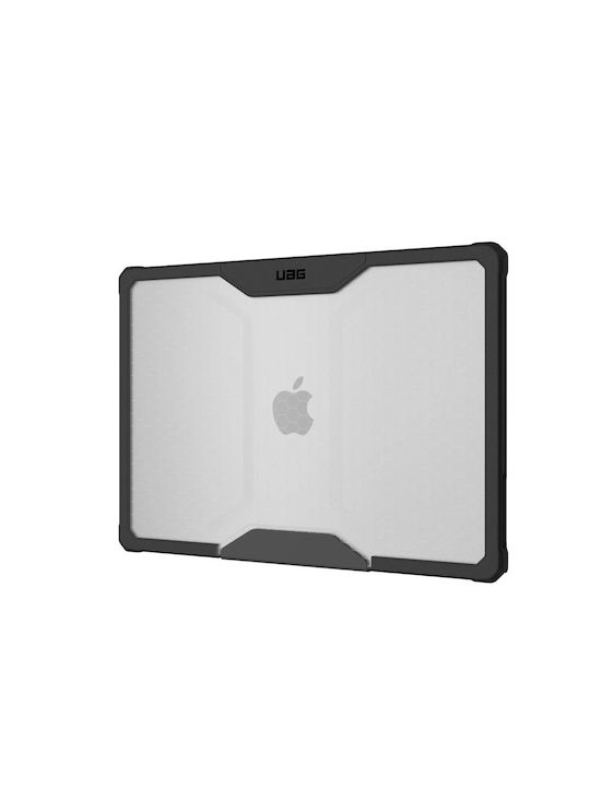 Uag Plyo Laptop Case Compatible Macbook Air 13 Inch 2022 2023 2024 Transparent Black