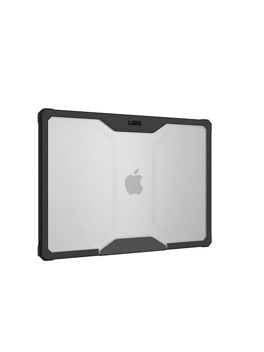 Uag Plyo Laptop Case Compatible Macbook Air 13 Inch 2022 2023 2024 Transparent Black