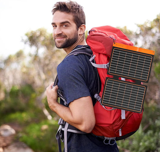 Flexsolar Flex Αναδιπλούμενο Ηλιακό Panel Φορτιστής 20W με USB Output (Φορητών Συσκευών) (FlexSolar-20W)