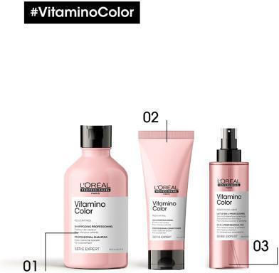 L'Oréal Professionnel Vitamino Color Shampoos Reconstruction/Nourishment & Shine for Coloured Hair 300ml