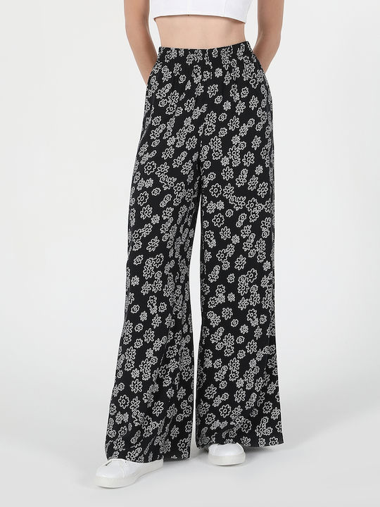 Women's Pantaloons in Regular Fit Black