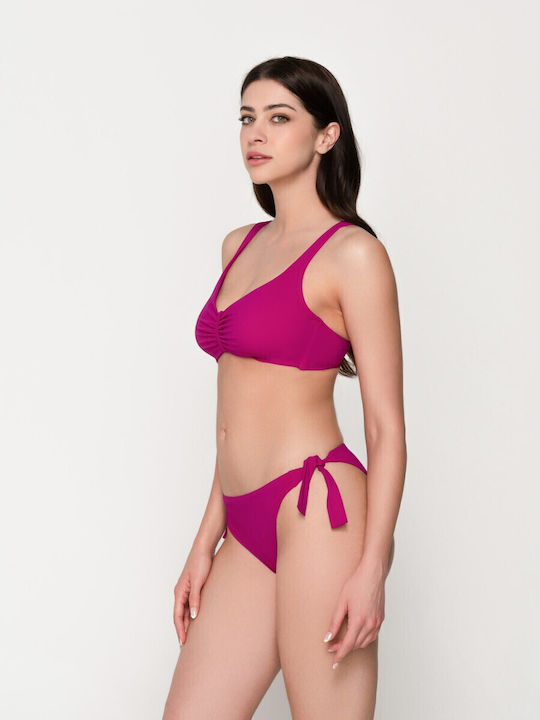 Bikini Swim Top Sense with Adjustable Straps Ciclamino