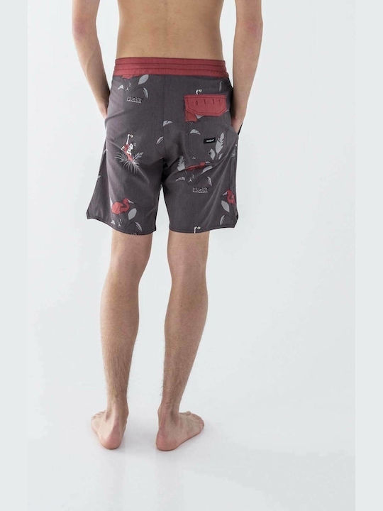 Basehit Herren Badebekleidung Shorts Off Black