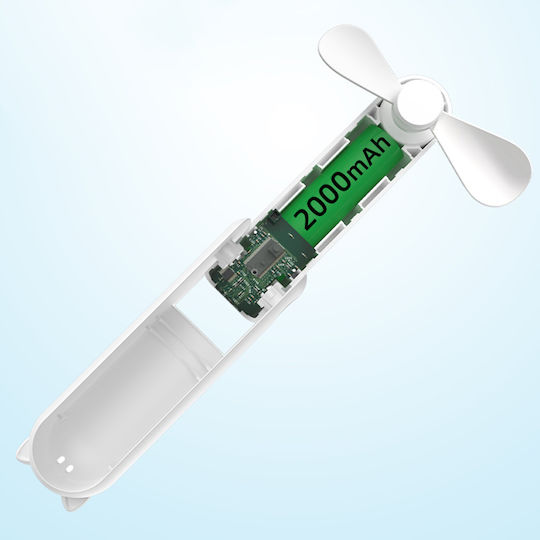 Techsuit Hz001 USB-Handheld Fan Klappbar Rosa