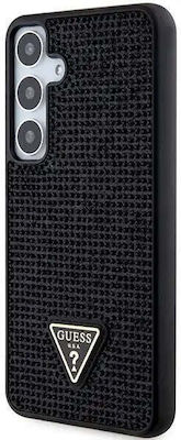 Guess Back Cover Plastic / Silicone Black (Galaxy S24+)