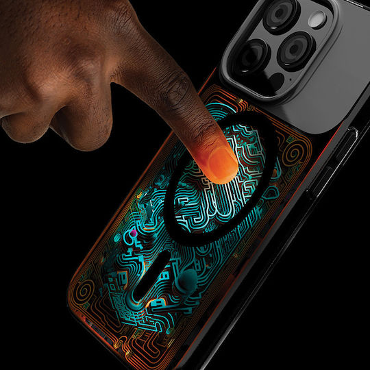 STM Back Cover Σιλικόνης Μαύρο (iPhone 15 Pro)