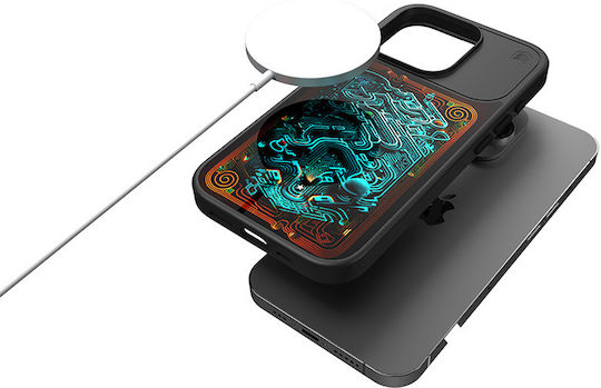 STM Back Cover Σιλικόνης Μαύρο (iPhone 15 Pro)