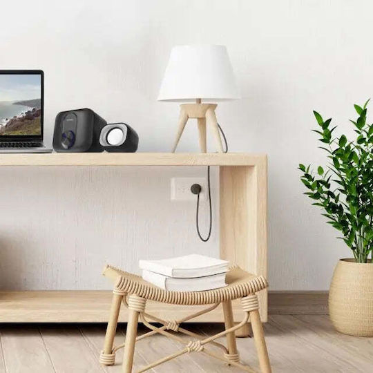 Ewent EM3515 Компютърни тонколони 2.1 с мощност 11W в Черен цвят