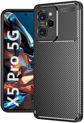 Techsuit Back Cover Μαύρο (Redmi Note 12 Pro 5G)