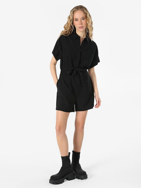 Γυναικείο Ολόσωμο Σορτς Black