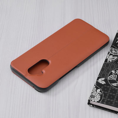 Techsuit eFold Series Plastic / Synthetic Leather Book Orange (Huawei Mate 20 LiteHonor 20 lite / 20e)