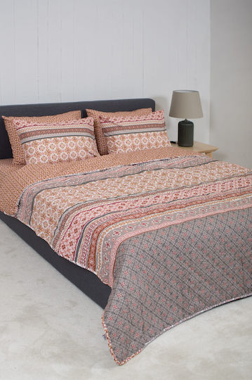 Biokarpet Home Nordic 856 Lampeter Cayenne Κουβερλί-μονό 160x240 Cm