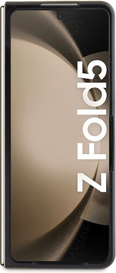 Mercedes-Benz Umschlag Rückseite Kunststoff Schwarz (Galaxy Z Fold5)