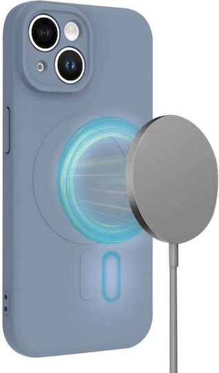Tel Protect Back Cover Silicone 2mm Gray (iPhone 15)