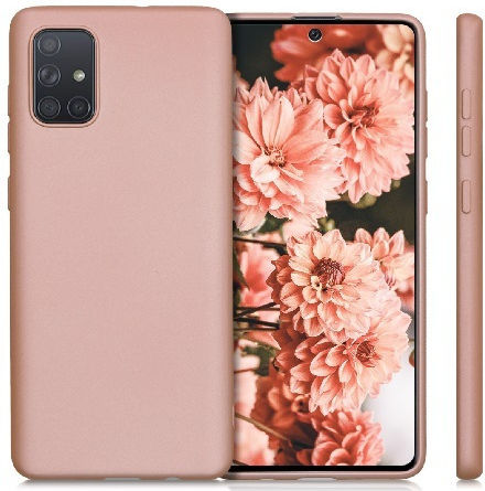 Tech-Protect Icon Back Cover Σιλικόνης Ροζ (Galaxy A71)