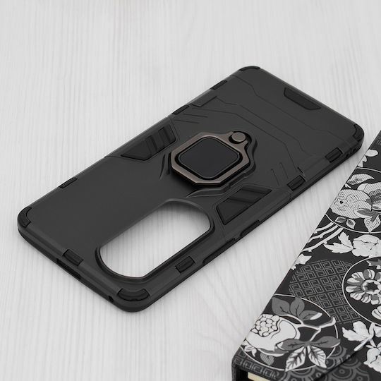 Techsuit Pro Techsuit Umschlag Rückseite Silikon 0.6mm Schwarz (Honor 90 Pro Silikon-Schutzschild - Schwarz)