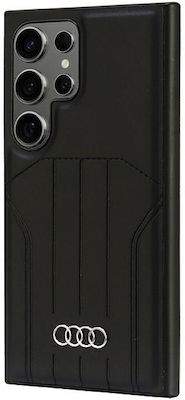 Audi Back Cover Synthetic Black (Galaxy S24 Ultra)