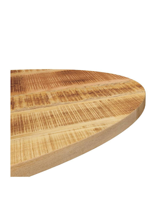 vidaXL Oval Table Surface made of Solid Wood Brown 100x40x2.5cm 370820 1pcs