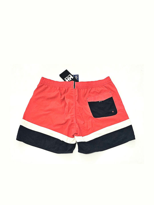 Helly Hansen Herren Badehose Rot Gestreift