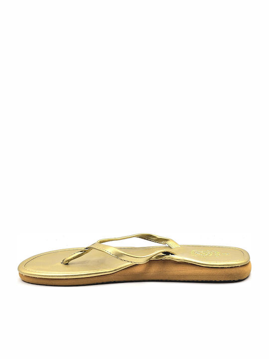 Kiwi Women's Flip Flops Gold