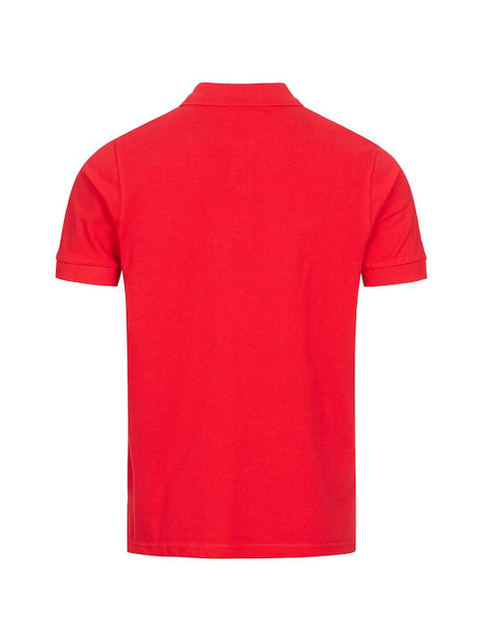 Givova Polo Summer Herren Sportliches Kurzarmshirt Polo Rot