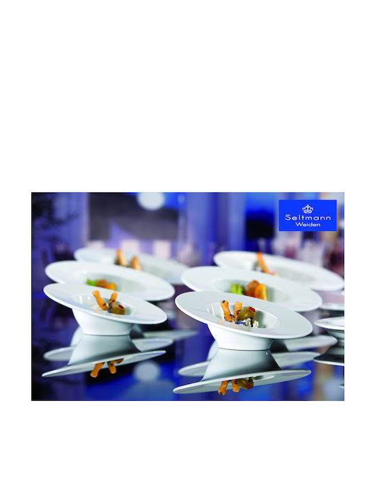 Espiel Dis Mandarin St Decorative Bowl White 22x20x4.7cm