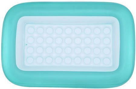 Bestway Kinder Schwimmbecken PVC 102lt Aufblasbar 165x104x25cm Türkis