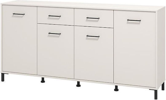 Μπουφές Vienne 4k2f Ξύλινος Cashmere 183x40x90cm