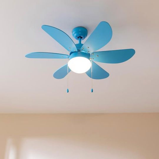 Cecotec EnergySilence Aero 3600 Vision Deckenventilator 92cm mit Leuchte Vollblau