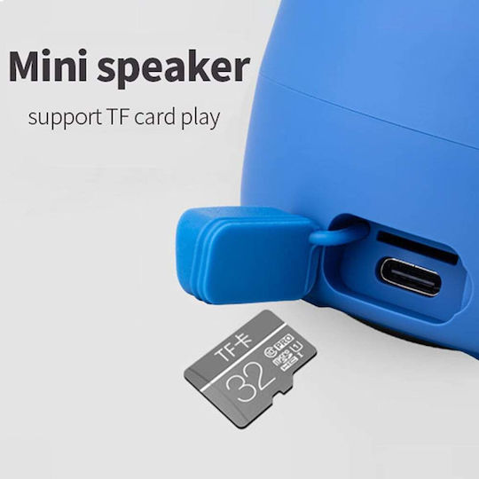 Sonique Mini TWS Active Beat Bluetooth Speaker 5W with Battery Life up to 5 hours Gray