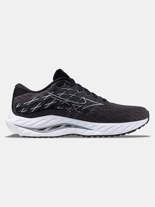 Mizuno Wave Inspire 20 Men's Running Sport Shoes Ebony / White / Black