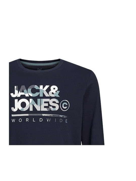 Jack & Jones Kids Blouse Long Sleeve Blue Junior