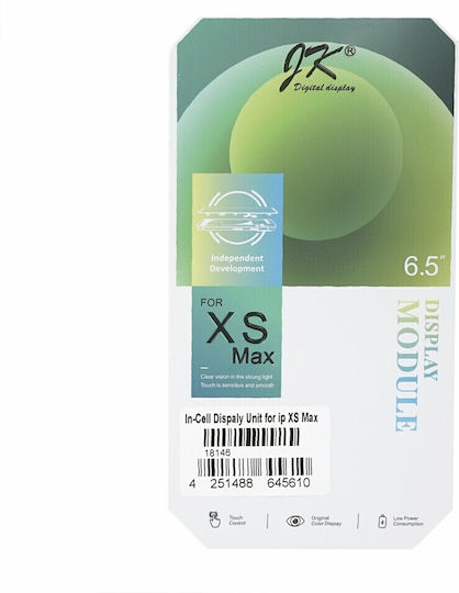 Οθόνη με Μηχανισμό Αφής για Apple iPhone XS Max (Μαύρο)