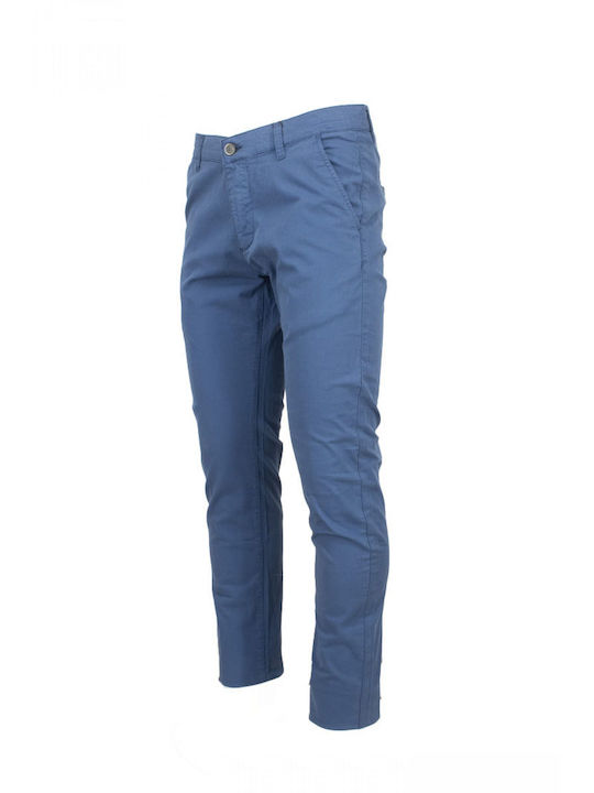 Freeman Clothing Pantaloni pentru bărbați Chino cu Croială Normală BLUE