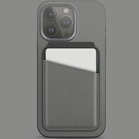 Uniq MagSafe Kartenetui Lyden DS Gray and Black