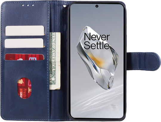 Wallet Leather / Synthetic Leather / Plastic Blue (OnePlus Nord N30 SE)