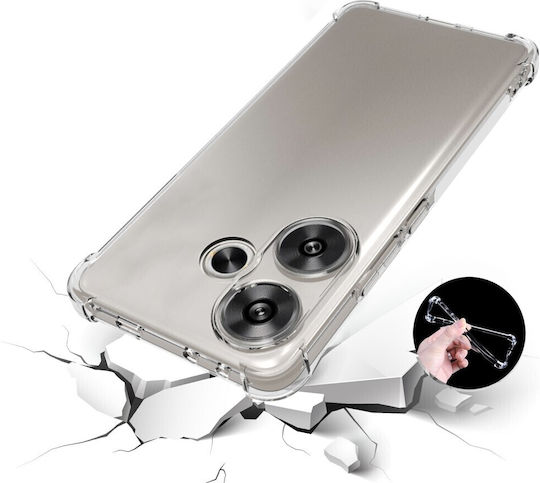 Back Cover Σιλικόνης Διάφανο (Xiaomi Poco F6 5G)