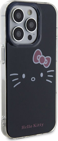 Hello Kitty Back Cover Πλαστικό Μαύρο (iPhone 15 Pro Max)