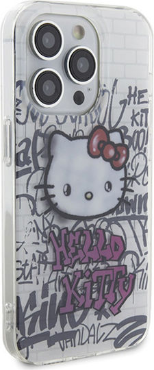 Hello Kitty Задна корица Пластмаса Бял (iPhone 13 Pro)