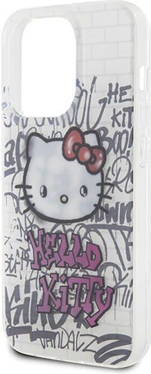 Hello Kitty Задна корица Пластмаса Бял (iPhone 13 Pro)