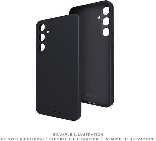 Prio Back Cover Σιλικόνης Μαύρο (Galaxy S24)