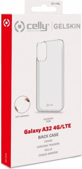 Celly Back Cover Silicon / Plastic Transparent (Galaxy A32 4G -> Galaxy A32 4G)