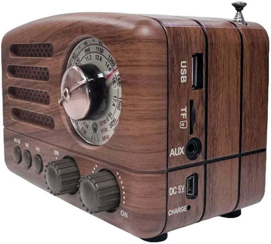 Meier M-1160BT Retro cu USB Maro