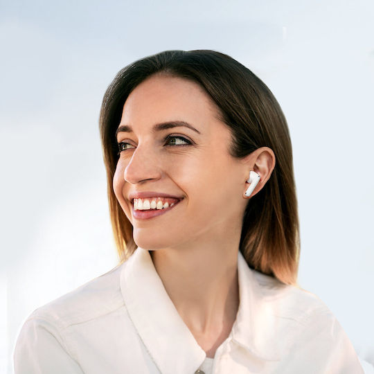 Joyroom JR-FB1 Earbud Bluetooth Handsfree Earphones with Charging Case White