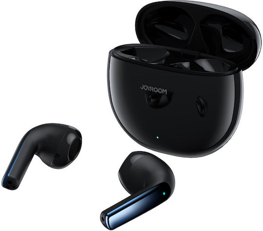 Joyroom JR-PB1 Earbud Bluetooth Handsfree Ακουστικά με Αντοχή στον Ιδρώτα και Θήκη Φόρτισης Μαύρα