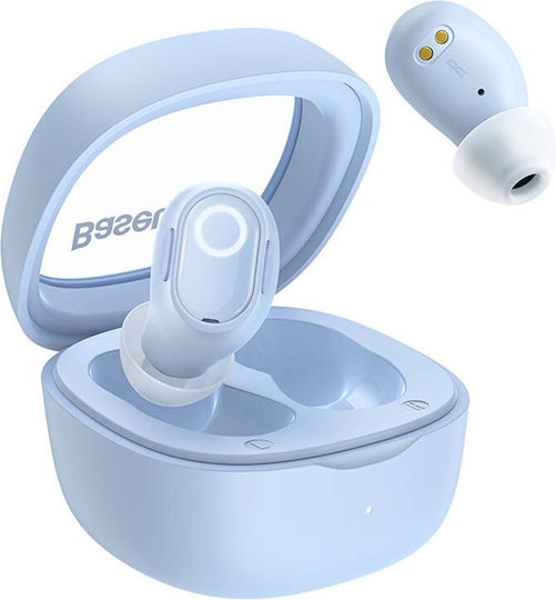 Baseus Bowie Wm02 Tws In-ear Bluetooth Handsfree Earphones with Charging Case Blue