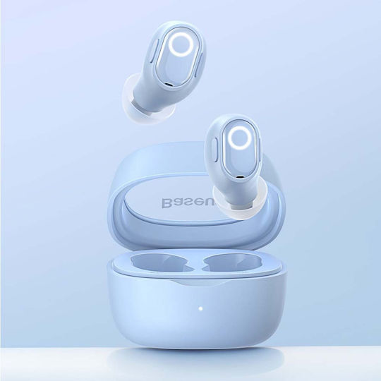 Baseus Bowie Wm02 Tws In-ear Bluetooth Handsfree Earphones with Charging Case Blue