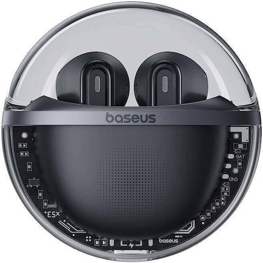 Baseus Bowie E5x Earbud Bluetooth Handsfree Earphones with Charging Case Black